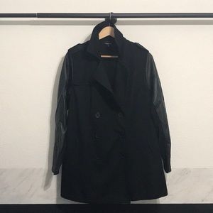 Torrid Black Trench Coat